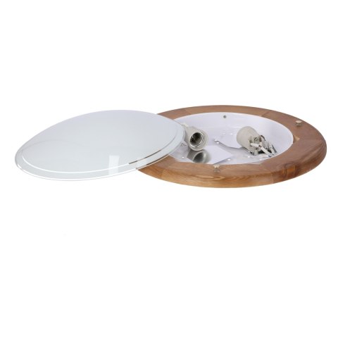 Lampa Sufitowa Candellux 1030 14-32143 Plafon Drewno Standard E27 Dąb