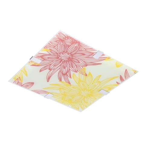 Lampa Sufitowa Candellux Georgia 10-45362 Plafon 16W Led Czerwono Żółty 6500K