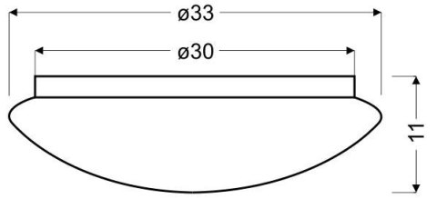 Lampa Sufitowa Candellux Sky 13-62086 Plafon Led 6500K
