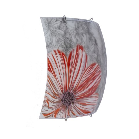 Lampa Sufitowa Candellux Spring 10-12968 Plafon E27 Czerwony