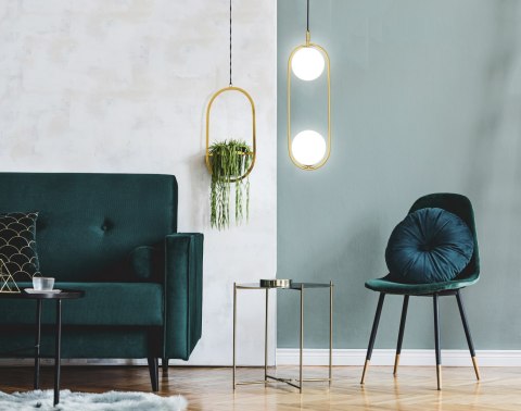 Cordel zwis 2x28w g9 mosiądz