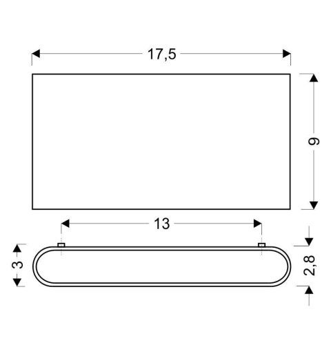 Kinkiet biały LED 10W 4000K lampa ścienna Carli Candellux 22-75536
