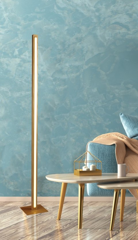 Lampa podłogowa drewniana LED 4000K Rodney