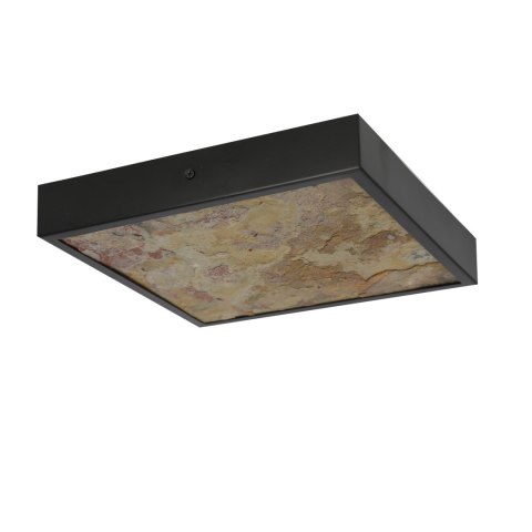 Luxan Lampa sufitowa czarny 28w led 4000k fornir indian autumn