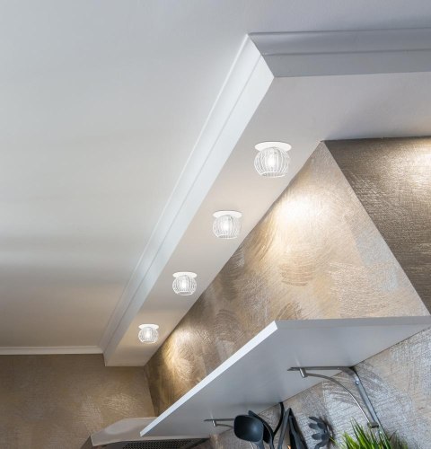 Oprawa Stropowa Biały Koszyk Candellux Sk-93 2268743