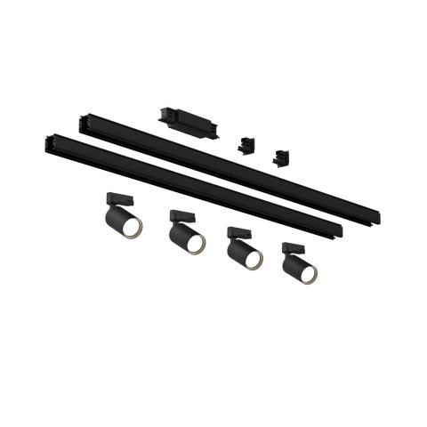 Zestaw szynoprzewodów 3F Flare 4 Reflektorki GU10