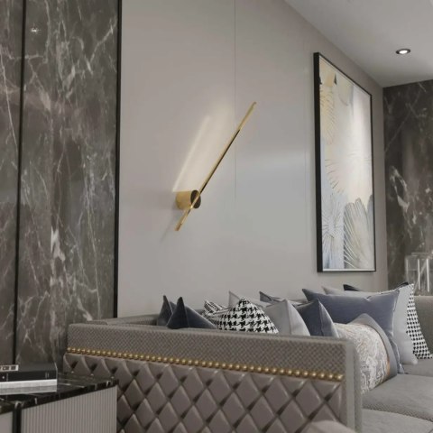 Kinkiet Chloe 1xLED złoty IP44 WL0107-GD