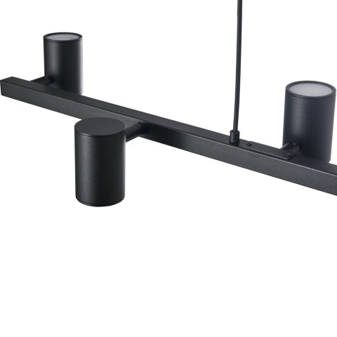Lampa Wisząca Noe Long 6xGU10 czarna PL0111-BK