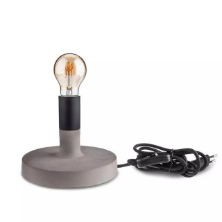 Oprawa Biurkowa V-TAC Beton Okrągła fi170 VT-7171 5 Lat Gwarancji