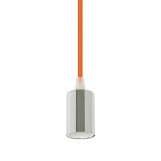 Oprawa Zwieszana V-TAC Chrom Metal Pomarańczowy przewód VT-7338-O 5 Lat Gwarancji