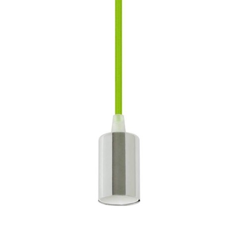 Oprawa Zwieszana V-TAC Chrom Metal Zielony przewód VT-7338-GN 5 Lat Gwarancji