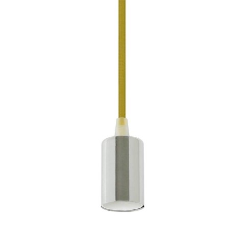 Oprawa Zwieszana V-TAC Chrom Metal Żółty przewód VT-7338-Y 5 Lat Gwarancji