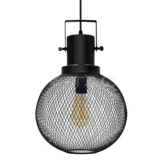 Oprawa Zwieszana V-TAC Czarna Siatka Kula VT-7332 5 Lat Gwarancji