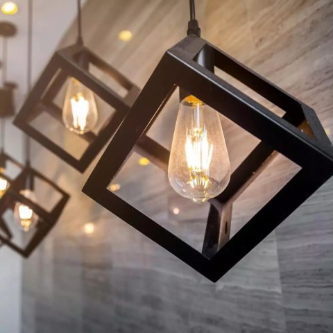 Oprawa Zwieszana V-TAC Kostka Czarny Mat VT-7161-MB 5 Lat Gwarancji