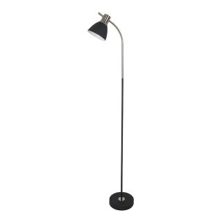 Lampa Podłogowa V-TAC Czarny+Chrom 140x200x1540mm VT-7402