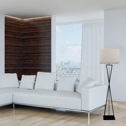 Lampa Podłogowa V-TAC IKS Kwadrat Czarna 50x300x1630mm VT-7912 5 Lat Gwarancji