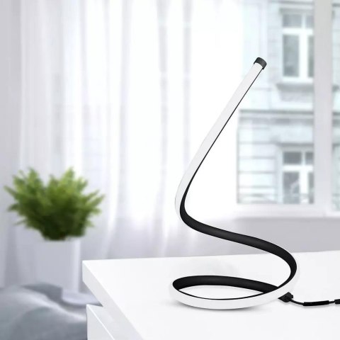 Lampka LED V-TAC Gięty Czarny Profil 12W 35cm VT-7312 3000K 1300lm 3 Lata Gwarancji