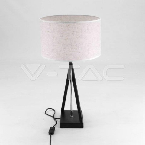 Lampka V-TAC E27 IKS Okrągła Czarna 300x180x550mm VT-7713 5 Lat Gwarancji