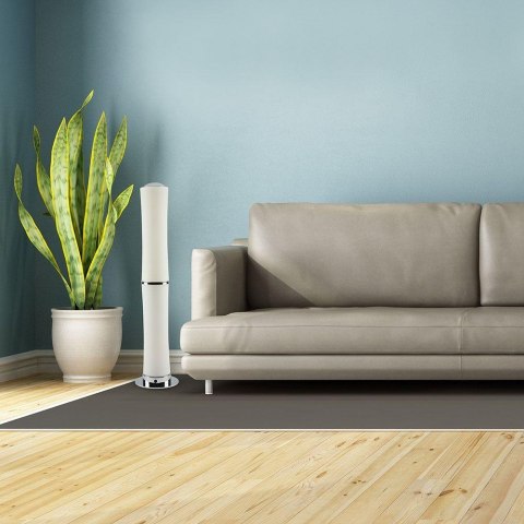 Oprawa LED V-TAC 40W LED Podłogowa BAMBOO Dotykowe Ściemnianie Biała VT-7048 3000K 2100lm 3 Lata Gwarancji