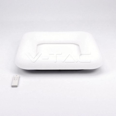 Oprawa LED V-TAC 42W Oprawa Sufitowa Kwadrat Zmiana Barwy f.600 Ściemnianie Biały VT-7610 2700K-6400K 3400lm 3 Lata Gwarancji