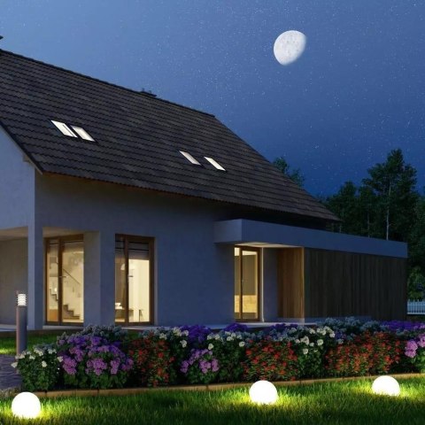 Oprawa Ogrodowa V-TAC LED Kula 30cm Ładowanie Pilot V-TAC VT-7803 RGBW 18lm