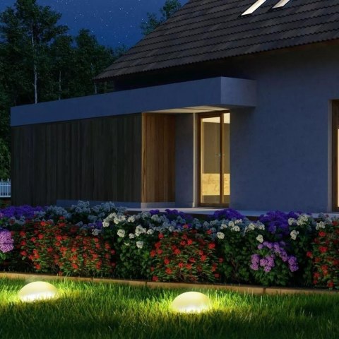 Oprawa Ogrodowa V-TAC LED Półkula 51cm Ładowanie Pilot V-TAC VT-7809 RGBW 108lm