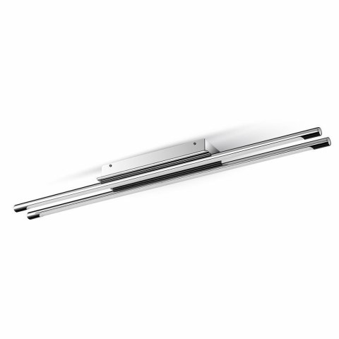 Oprawa V-TAC 36W Sleek Podwójna Sufitowa Natynkowa Chrom VT-7037 4000K 2700lm 3 Lata Gwarancji