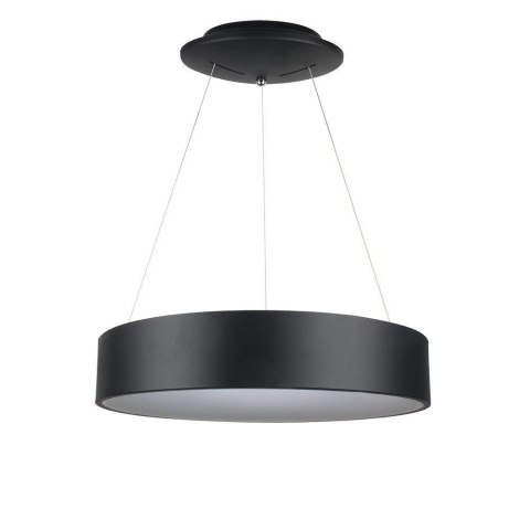 Oprawa Zwieszana LED V-TAC 25W LED Okrągła Ściemnialna Czarny 1725lm VT-25-1-B 3000K 1500lm 3 Lata Gwarancji