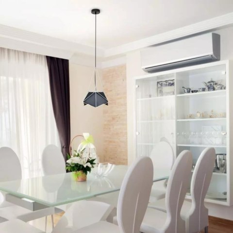 Oprawa Zwieszana V-TAC Basics Biała / Czarny Klosz 400x540mm VT-7401-B 5 Lat Gwarancji