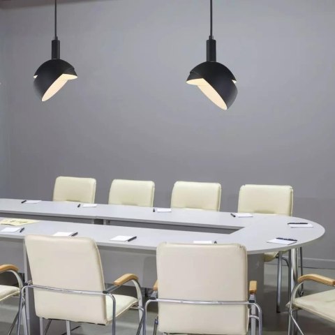 Oprawa Zwieszana V-TAC E14 Aluminium Klosz Czarny VT-7100-B 5 Lat Gwarancji