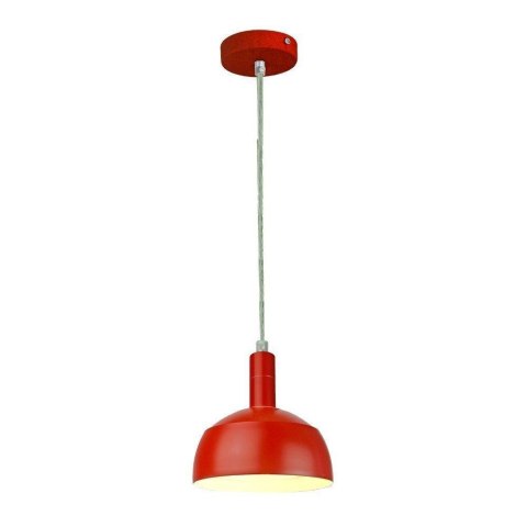 Oprawa Zwieszana V-TAC E14 Aluminium Klosz Czerwony VT-7100-R 5 Lat Gwarancji