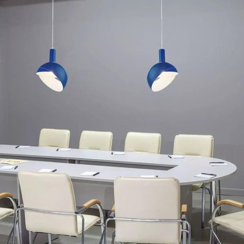 Oprawa Zwieszana V-TAC E14 Aluminium Klosz Niebieski VT-7100-BL 5 Lat Gwarancji