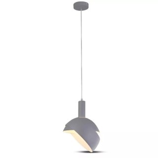 Oprawa Zwieszana V-TAC E14 Aluminium Klosz Szary VT-7100-G 5 Lat Gwarancji