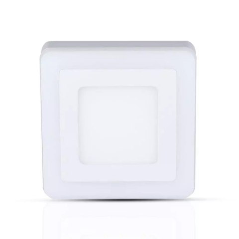 Panel LED Natynkowy V-TAC 8W Kwadrat TWIN LED VT-809 3000K 560lm