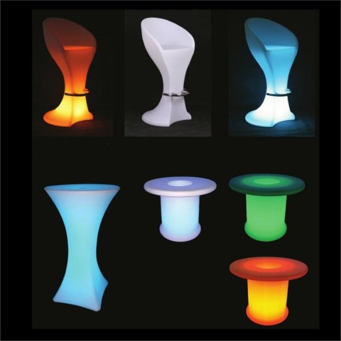 Stolik Stół Ogrodowy V-TAC LED 110cm Ładowanie Pilot V-TAC VT-7813 RGBW 108lm