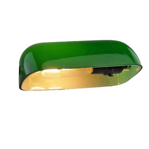 Szkło Klosz Zielony do Lampy Bankierskiej V-TAC VT-7151