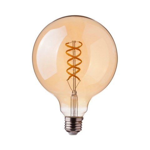 Żarówka LED V-TAC 5W Filament E27 Kula G95 Złota VT-2075 2200K 300lm
