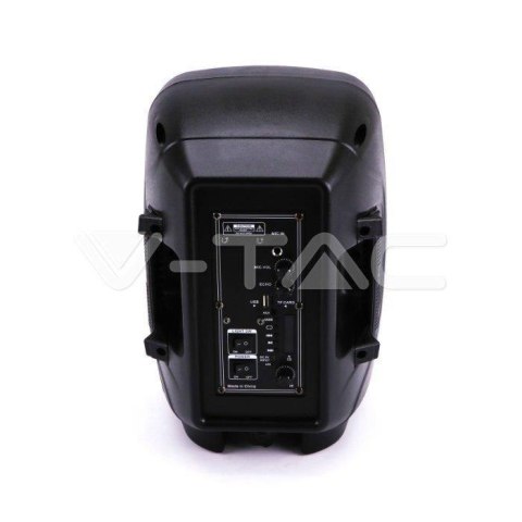 Głośnik Przenośny V-TAC 15W Mikrofon, RGB, PILOT, USB, Micro SD & FM Radio, na kółkach VT-6208