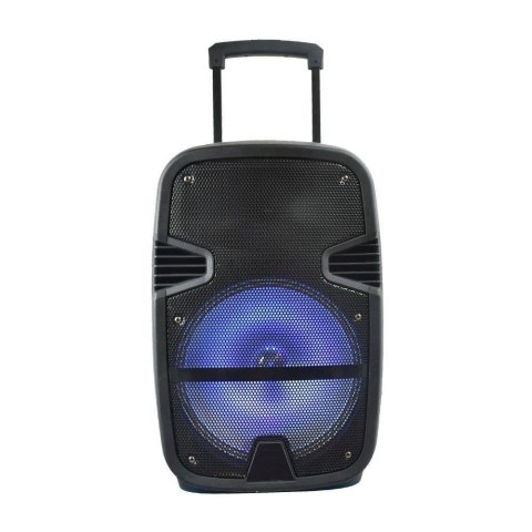 Głośnik Przenośny V-TAC 35W Mikrofon, RGB, PILOT, USB, Micro SD & FM Radio, na kółkach 510x320x270 VT-6212
