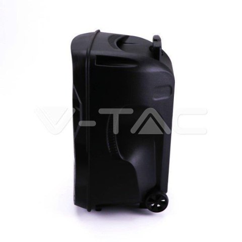 Głośnik Przenośny V-TAC 35W Mikrofon, RGB, PILOT, USB, Micro SD & FM Radio, na kółkach 510x320x295 VT-6213