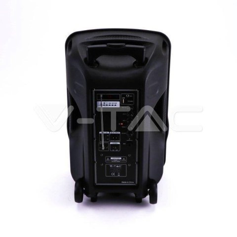 Głośnik Przenośny V-TAC 35W Mikrofon, RGB, PILOT, USB, Micro SD & FM Radio, na kółkach 510x320x295 VT-6213