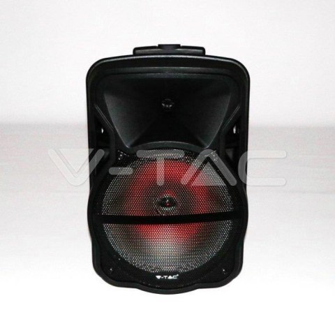 Głośnik Przenośny V-TAC 35W Mikrofon, RGB, PILOT, USB, Micro SD & FM Radio, na kółkach 510x320x295 VT-6213