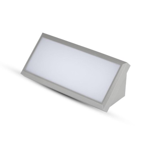 Oprawa Ścienna V-TAC 12W LED Ukośna Szara IP65 VT-8054 3000K 600lm