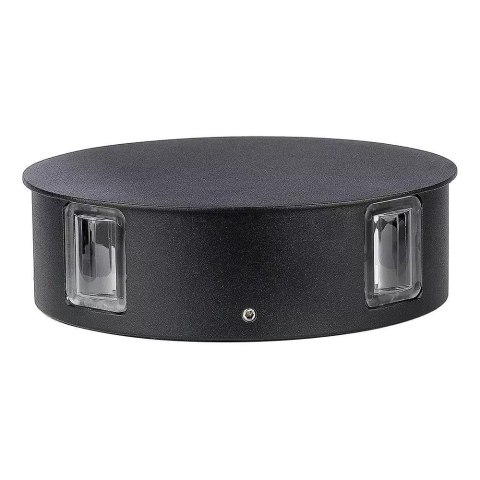 Oprawa Ścienna V-TAC 4W LED IP65 Czarna Okrągła VT-706 3000K 440lm