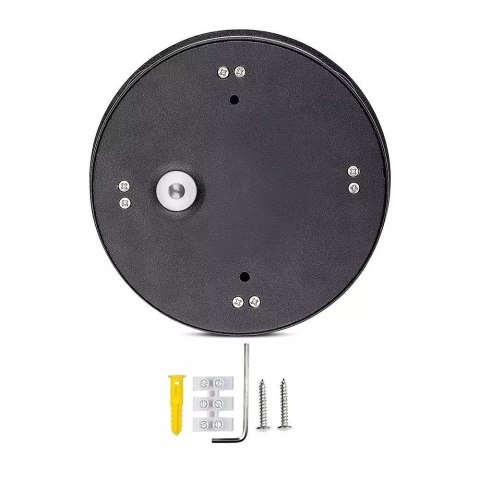 Oprawa Ścienna V-TAC 4W LED IP65 Czarna Okrągła VT-706 3000K 440lm