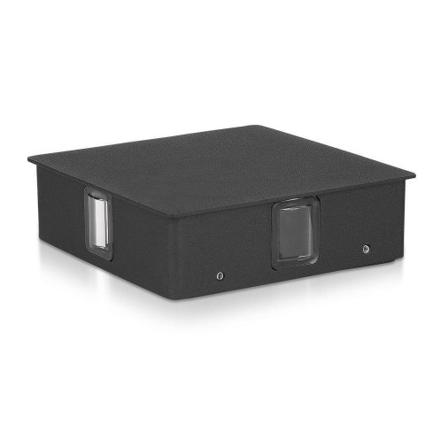 Oprawa Ścienna V-TAC 4W LED IP65 Czarny Kwadrat VT-704 3000K 440lm