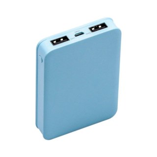 Power Bank V-TAC 5000mAh Niebieski 63x94x15mm VT-3503
