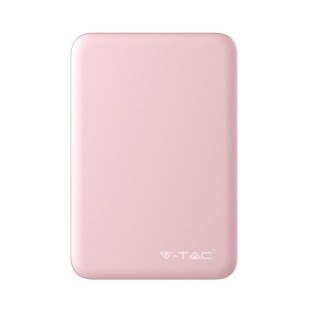 Power Bank V-TAC 5000mAh Różowy 63x94x15mm VT-3503