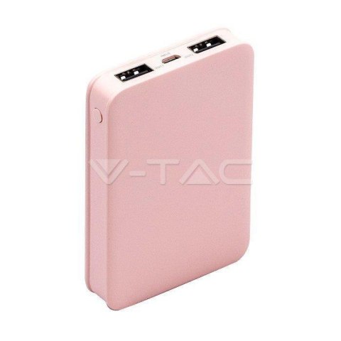 Power Bank V-TAC 5000mAh Różowy 63x94x15mm VT-3503