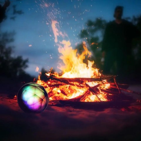 Przenośny Głośnik V-TAC MINI Bluetooth Oświetlenie LED RGB AUX Micro SD TWS 1800mAh VT-6211